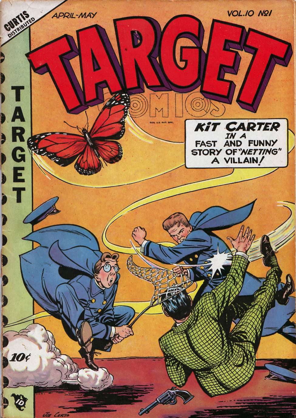 Comic Book Cover For Target Comics v10 1