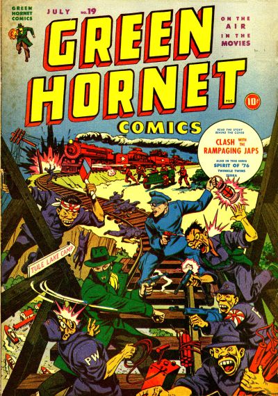 Book Cover For Green Hornet Comics 19 (original art) - Version 2