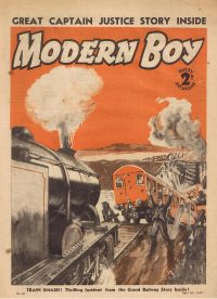 Large Thumbnail For The Modern Boy 60 - Train Smash!