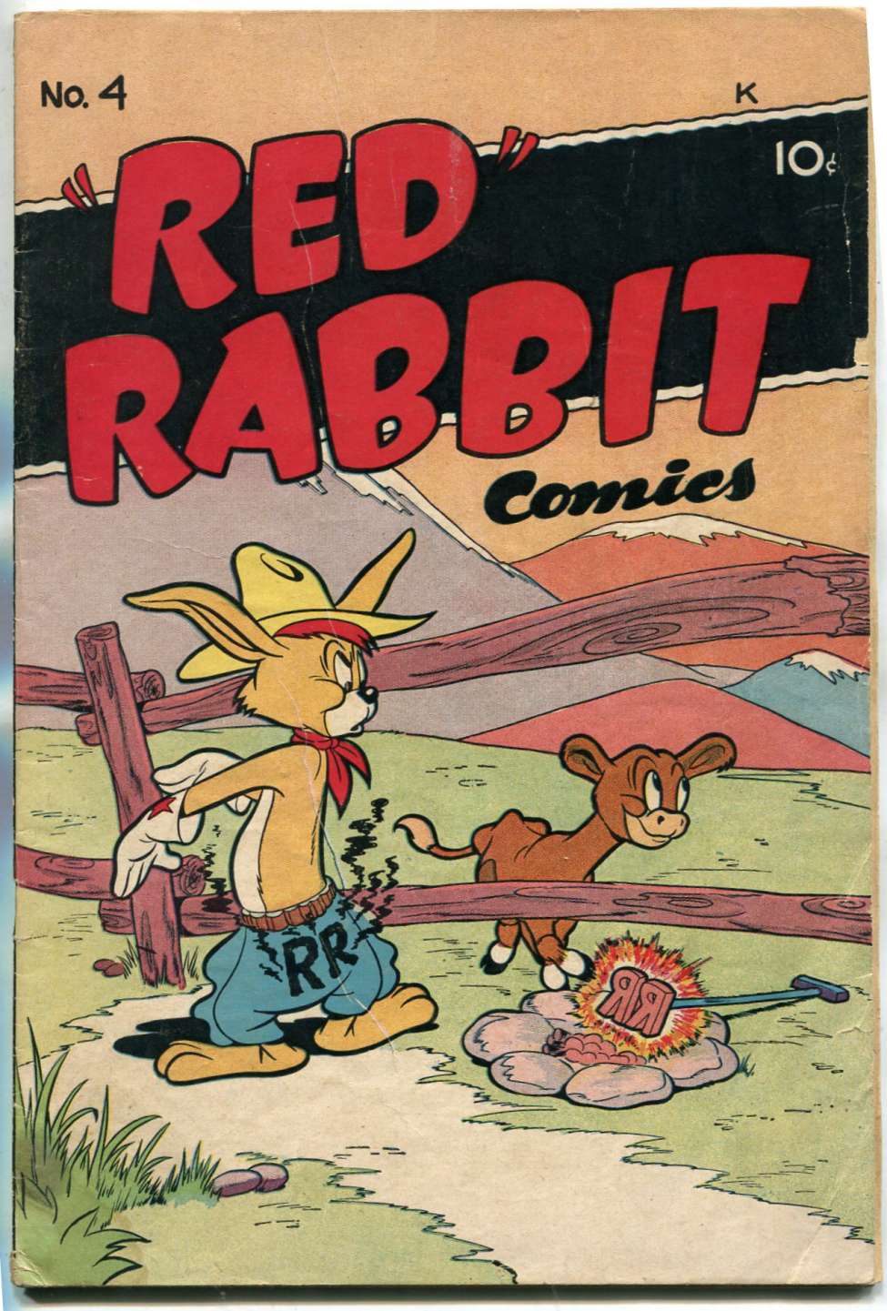 Comic Book Cover For Red Rabbit 4