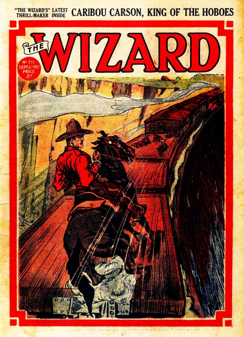 Book Cover For The Wizard 771
