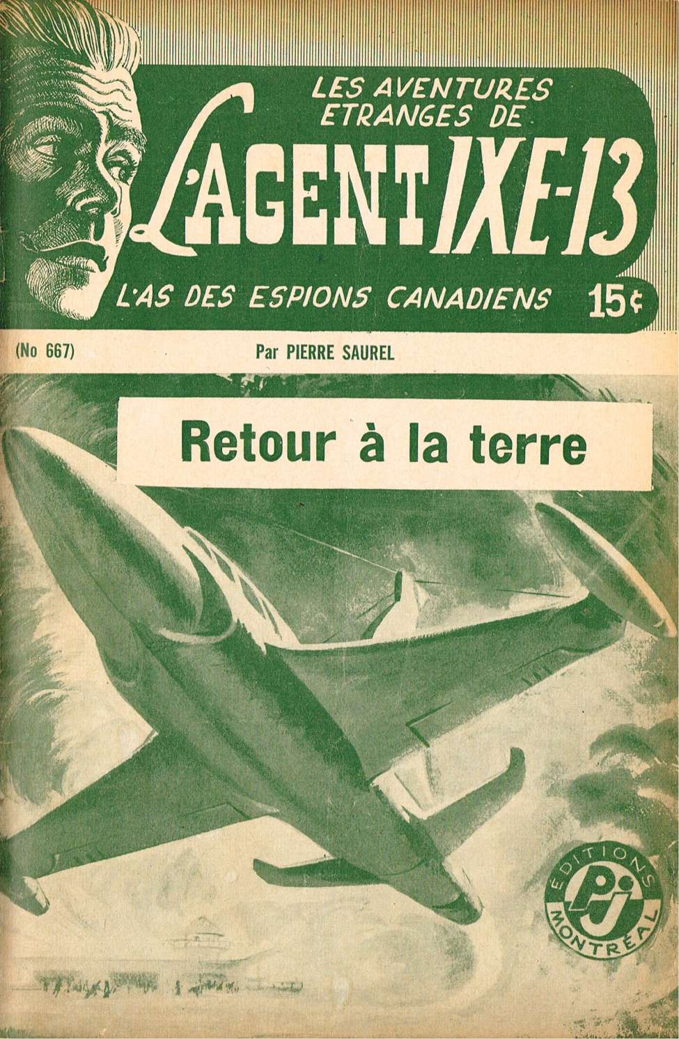 Book Cover For L'Agent IXE-13 v2 667 - Retour à la terre