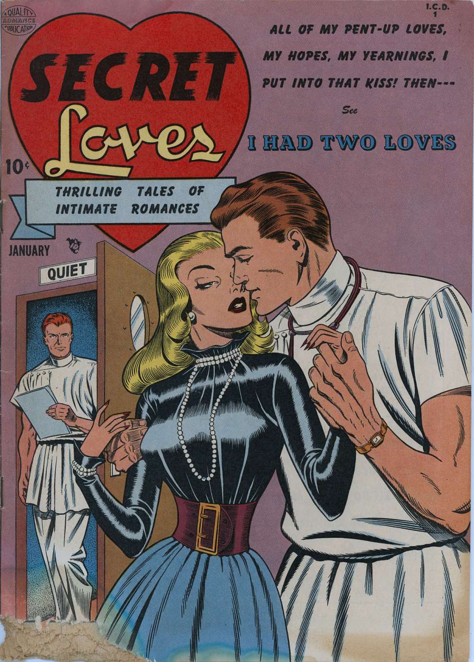 Comic Book Cover For Secret Loves 2