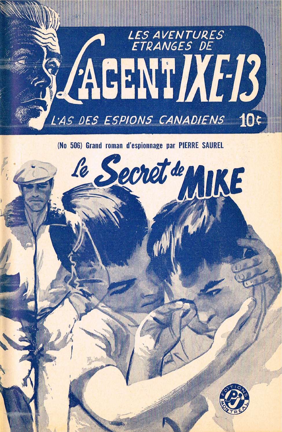 Book Cover For L'Agent IXE-13 v2 506 - Le secret de Mike