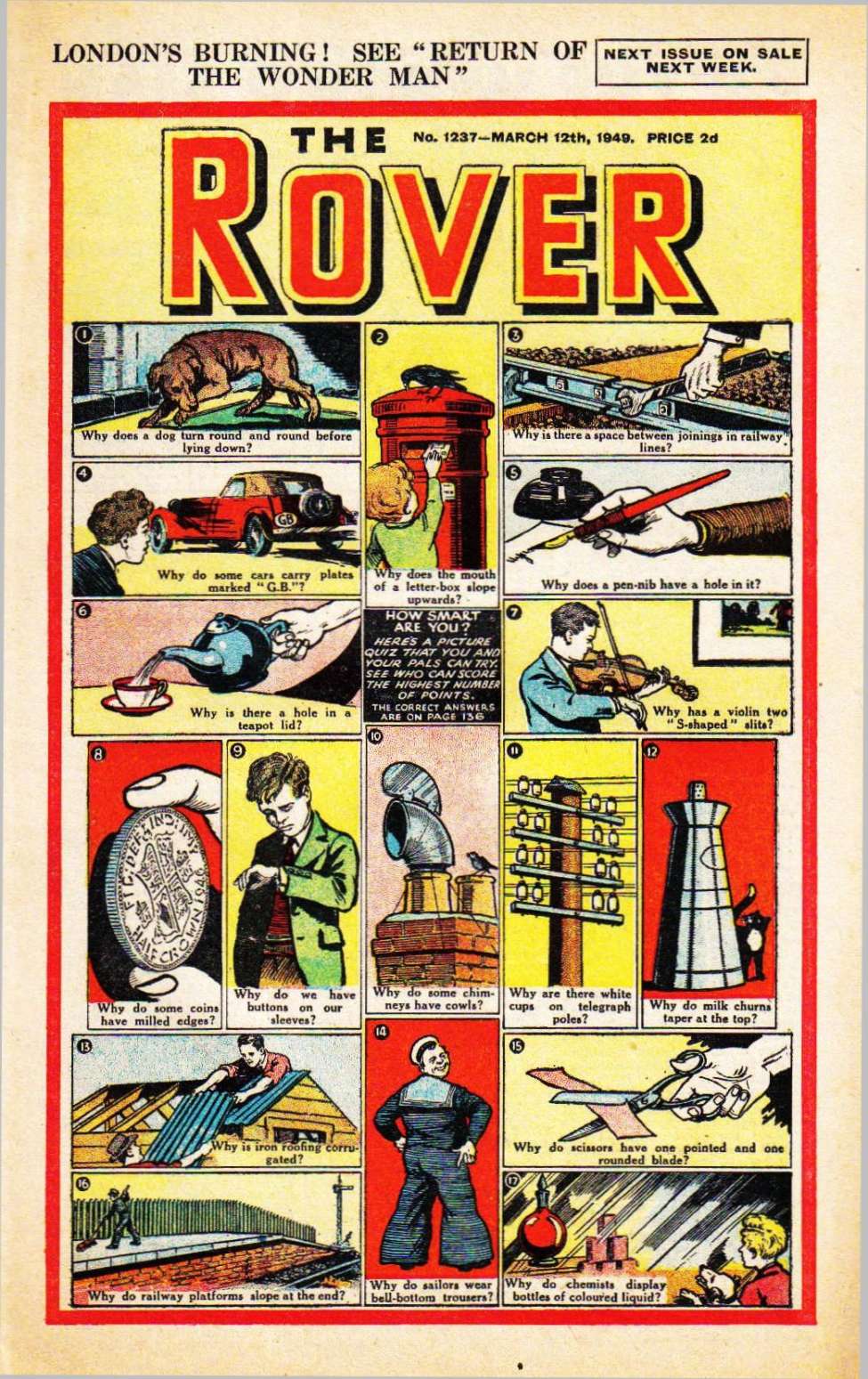 Book Cover For The Rover 1237