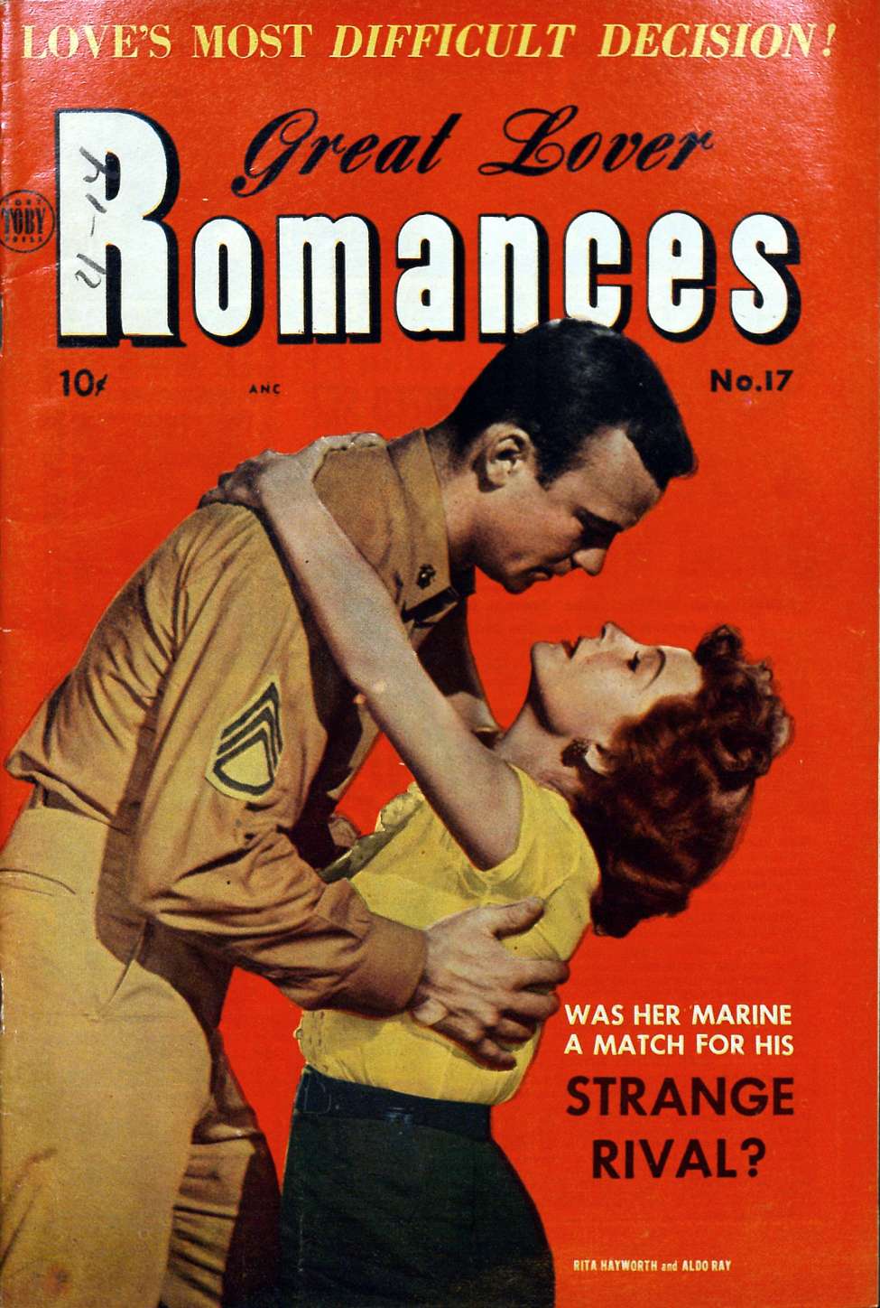 Comic Book Cover For Great Lover Romances 17
