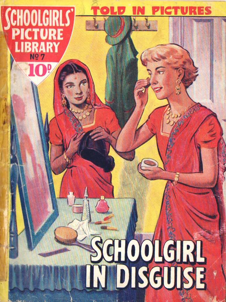 Comic Book Cover For Schoolgirls' Picture Library 7 - Schoolgirl In Disguise