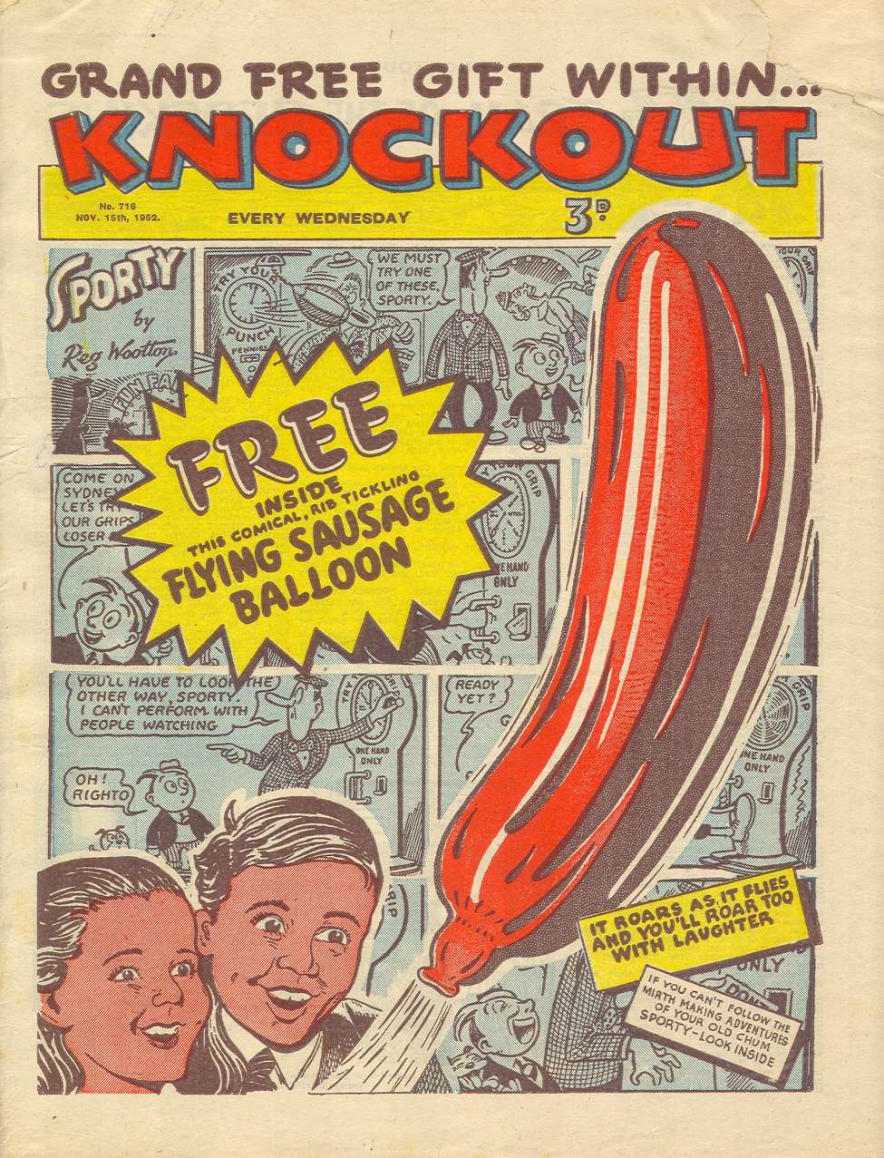 Comic Book Cover For Knockout 716