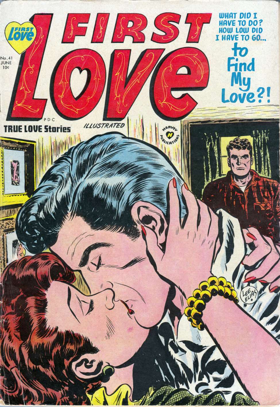 Comic Book Cover For First Love Illustrated 41