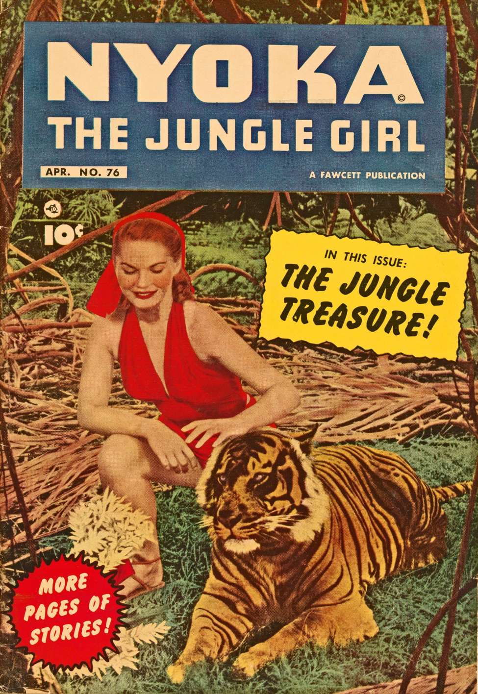 Book Cover For Nyoka the Jungle Girl 76 - Version 2