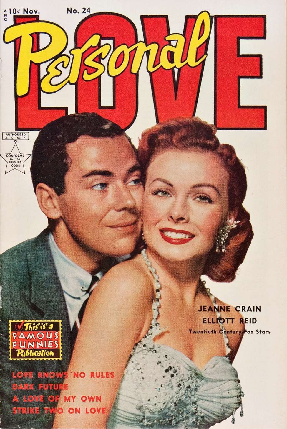 Comic Book Cover For Personal Love 24