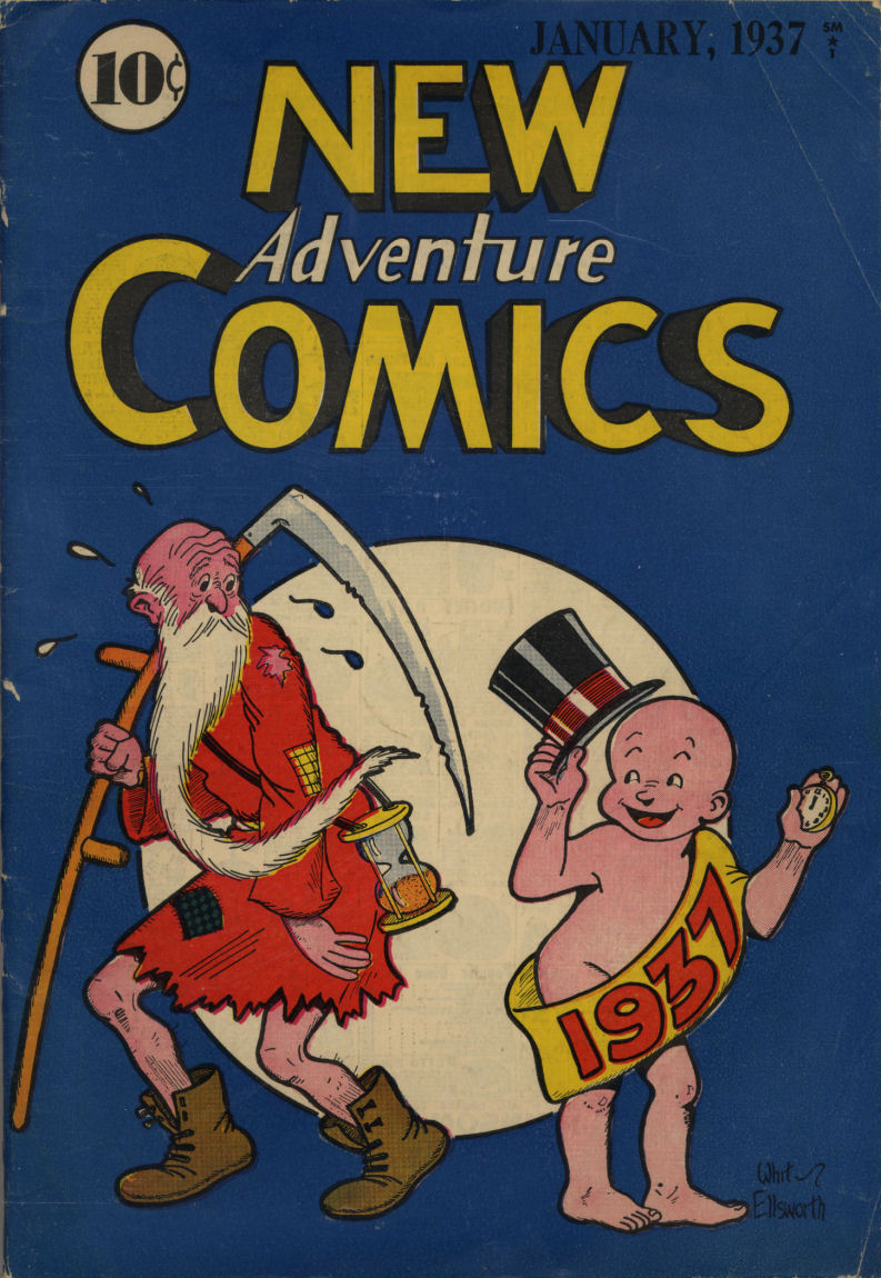 Comic Book Cover For New Adventure Comics 12 (fiche)