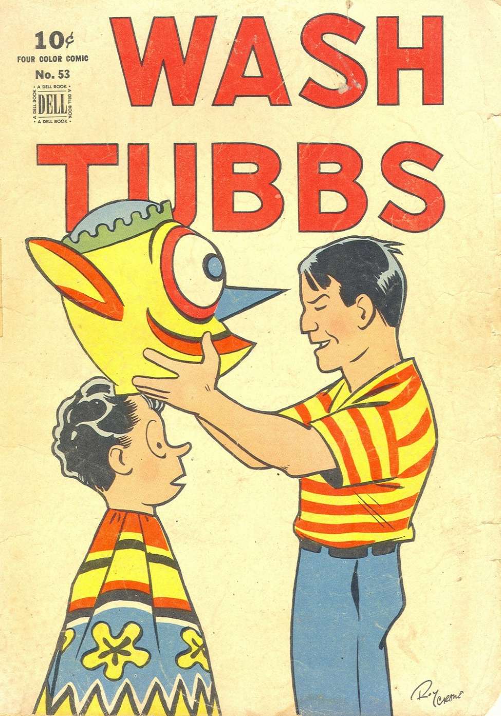 Book Cover For 0053 - Wash Tubbs