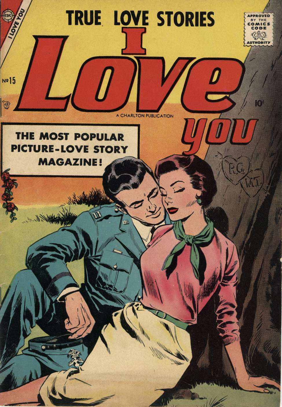 Comic Book Cover For I Love You 15