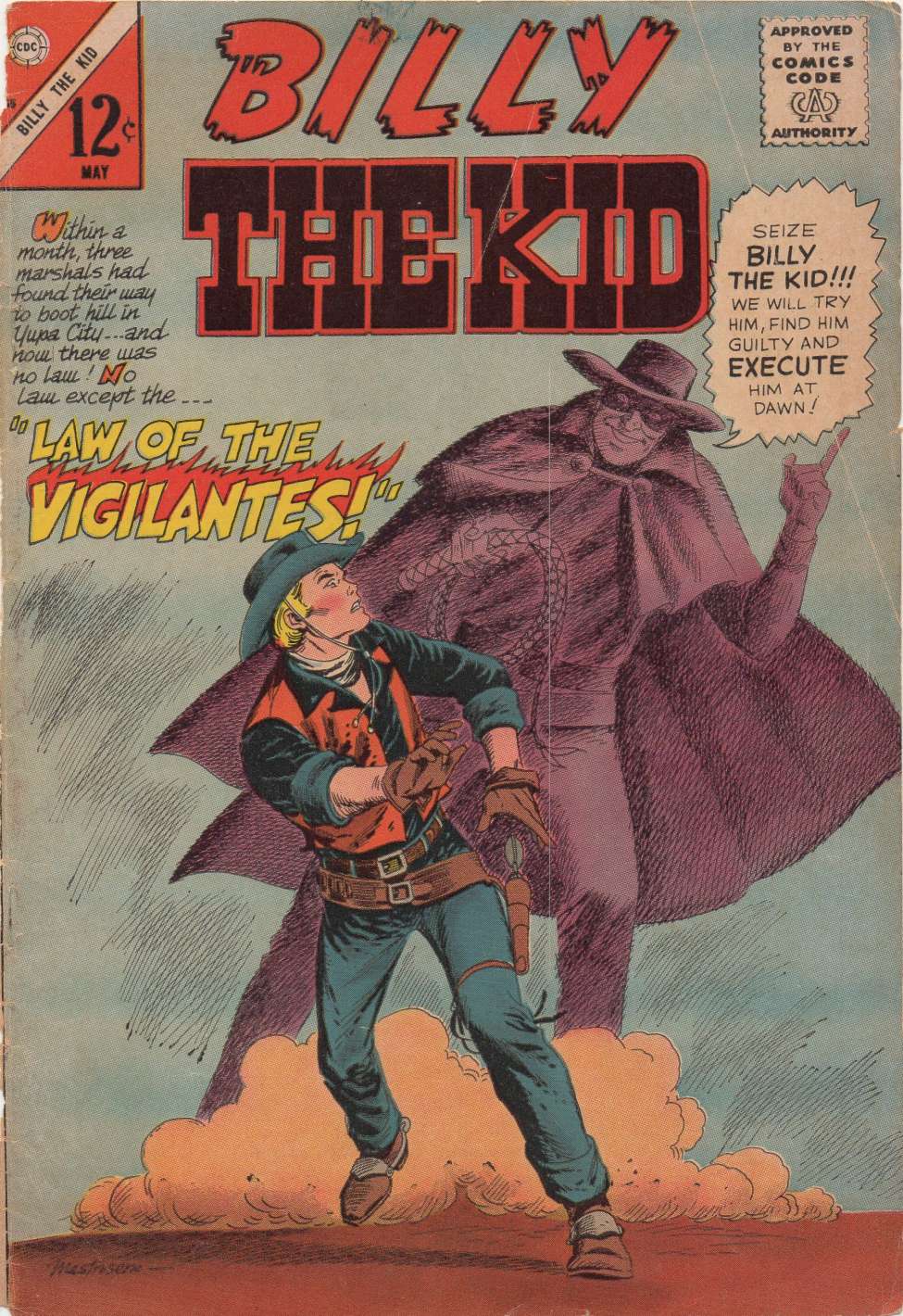Comic Book Cover For Billy the Kid 55