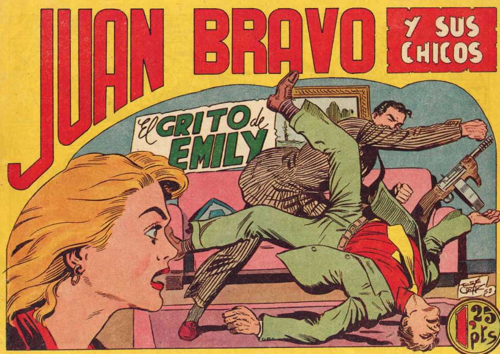 Comic Book Cover For Juan Bravo 28 - El Grito de Emily