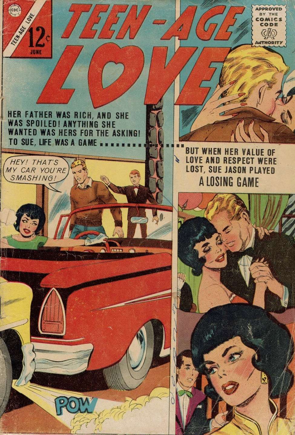 Book Cover For Teen-Age Love 32