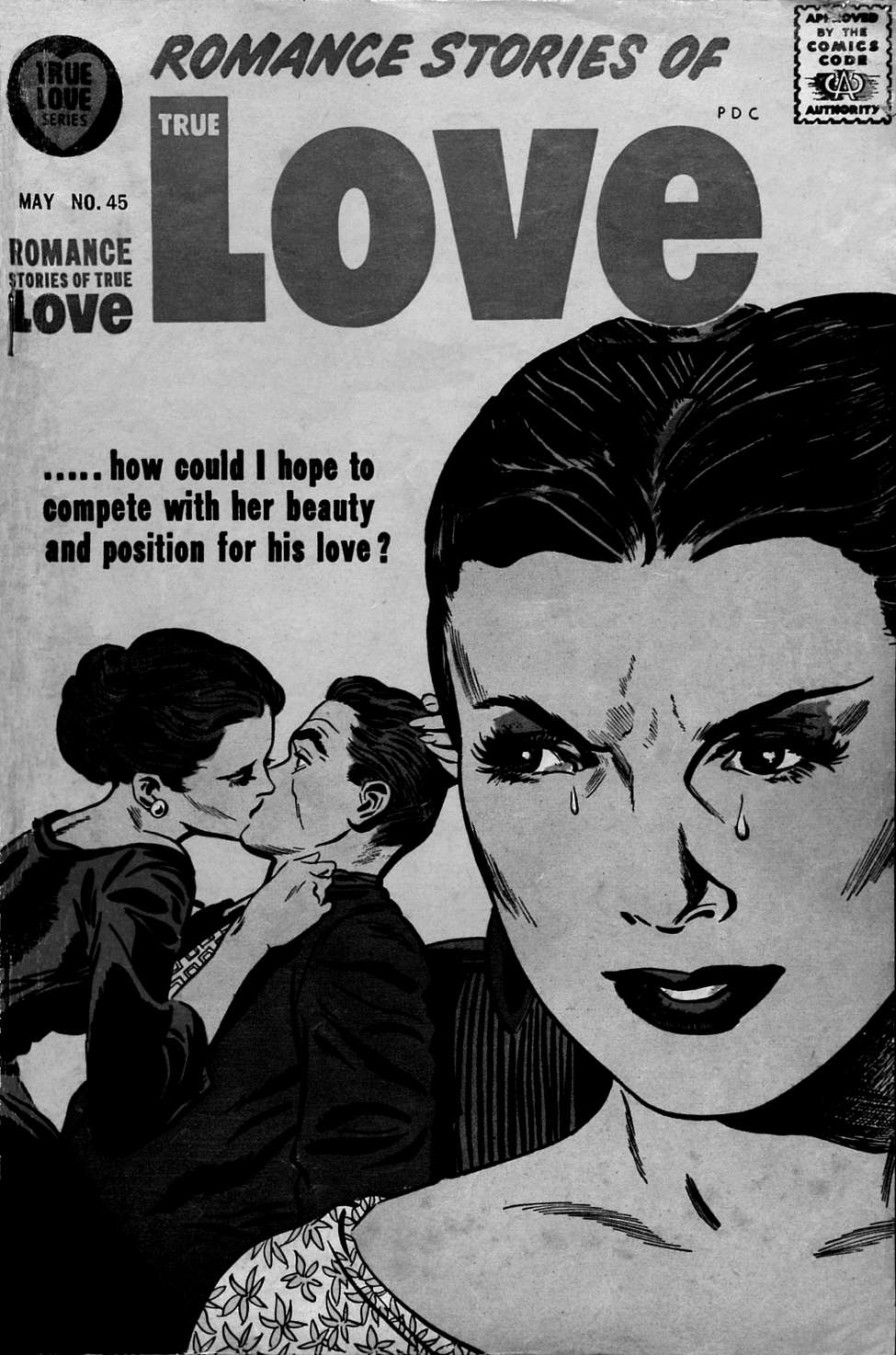 Comic Book Cover For Romance Stories of True Love 45 (Special Ed.) - Version 2