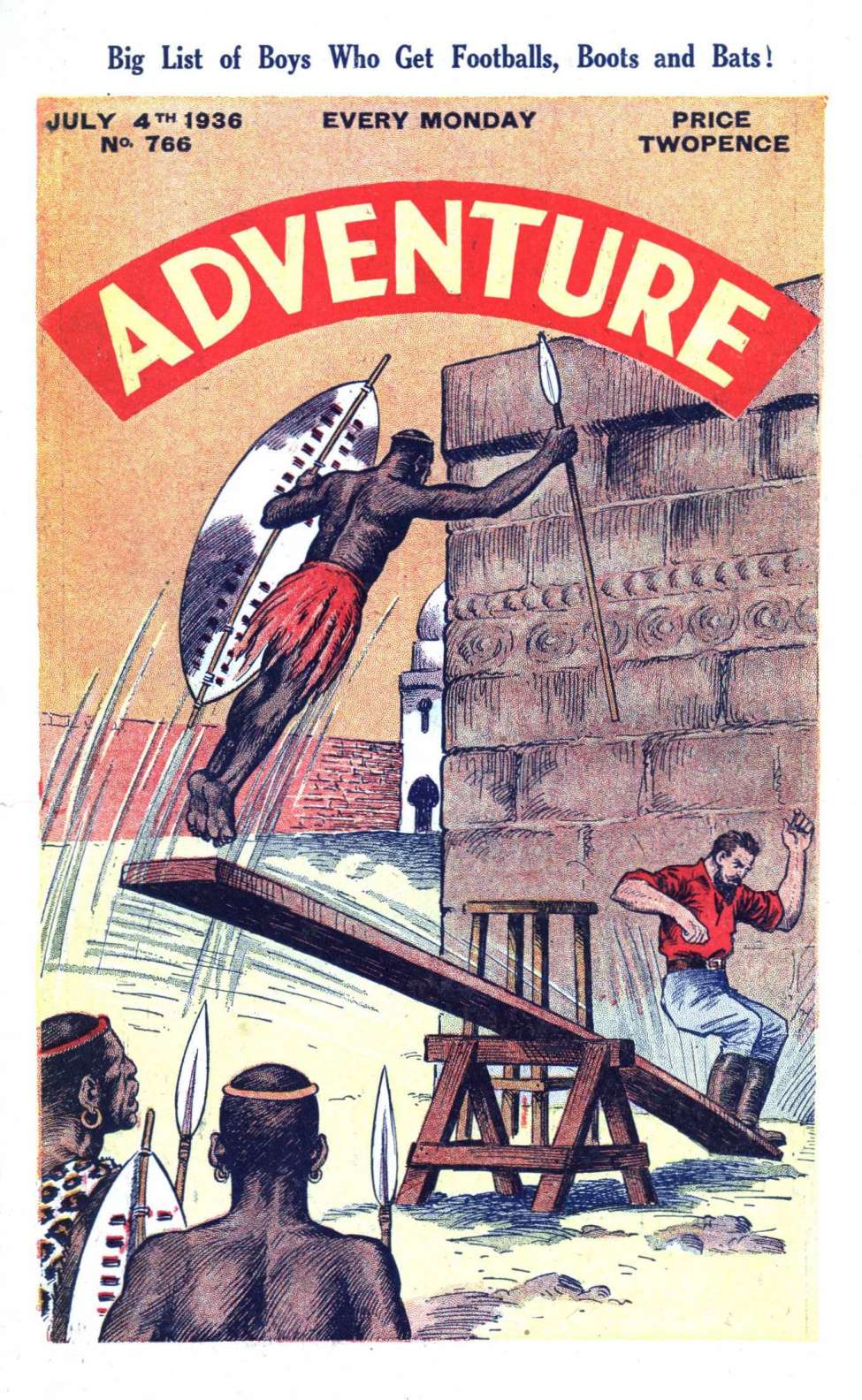 Book Cover For Adventure 766 - The Bing Bang Bandit