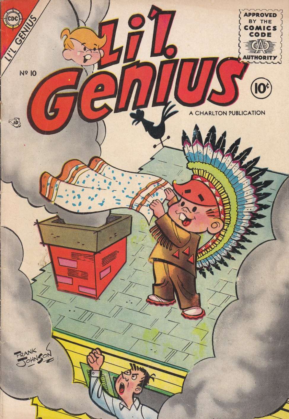 Book Cover For Li'l Genius 10