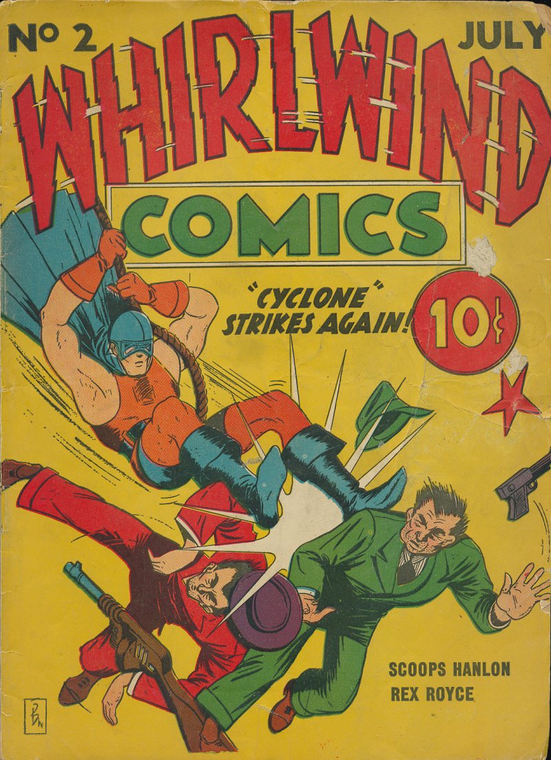 Book Cover For Whirlwind Comics 2