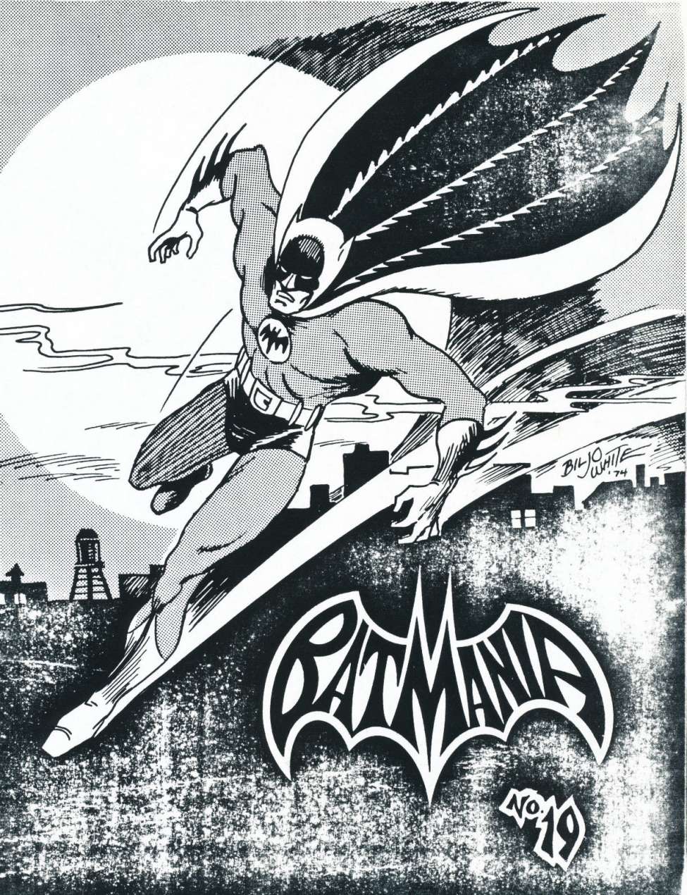 Comic Book Cover For Batmania 19