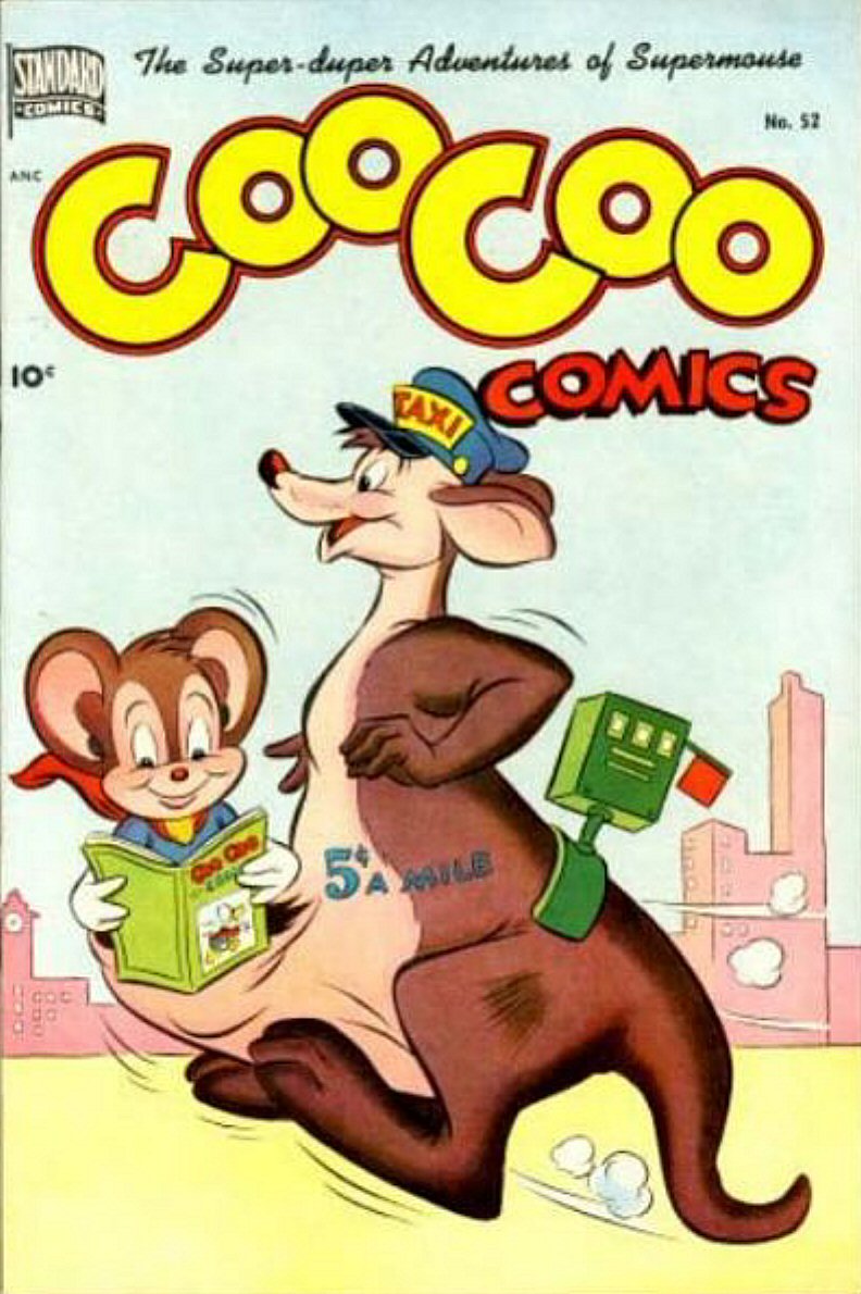Comic Book Cover For Coo Coo Comics 52