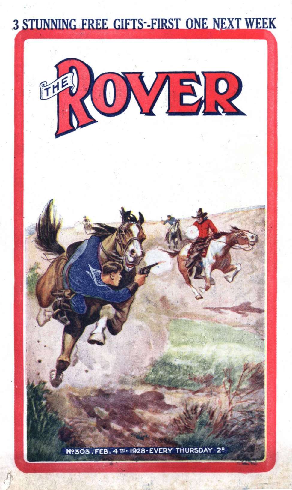 Comic Book Cover For The Rover 303
