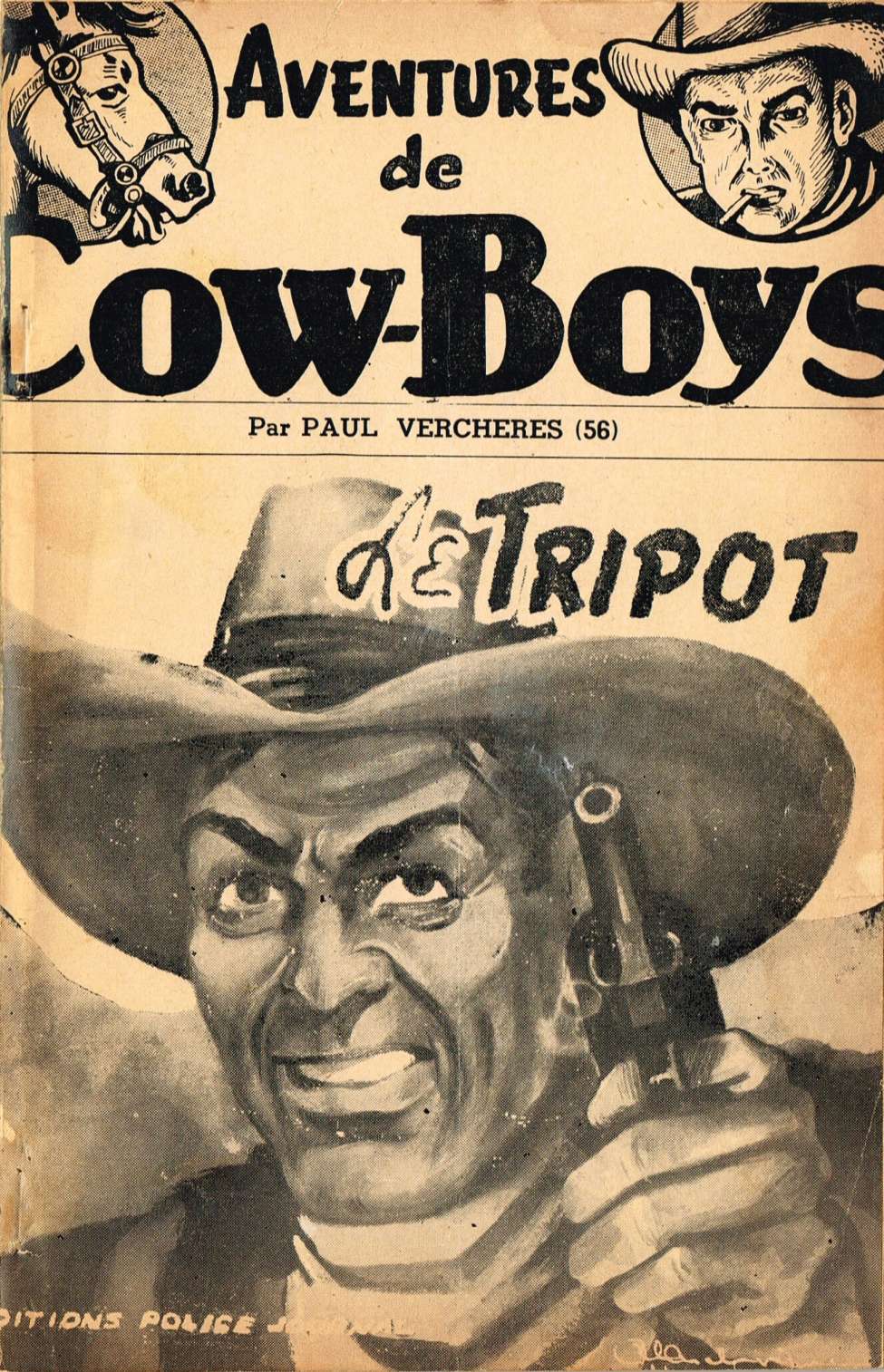 Book Cover For Aventures de Cow-Boys 56 - Le tripot