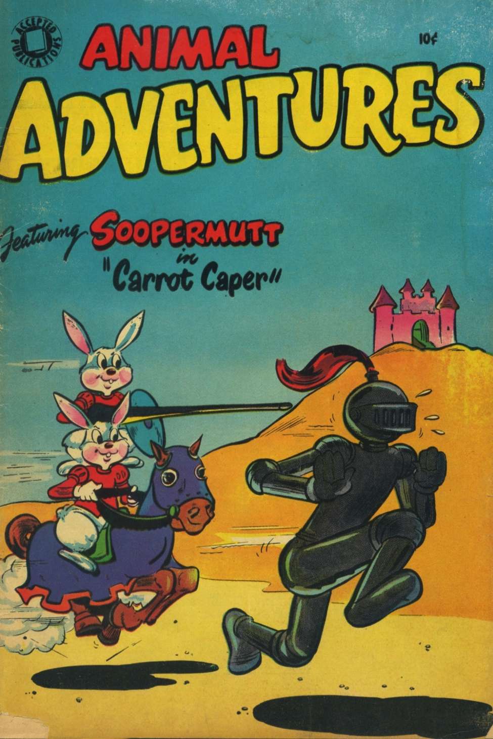 Comic Book Cover For Animal Adventures 2
