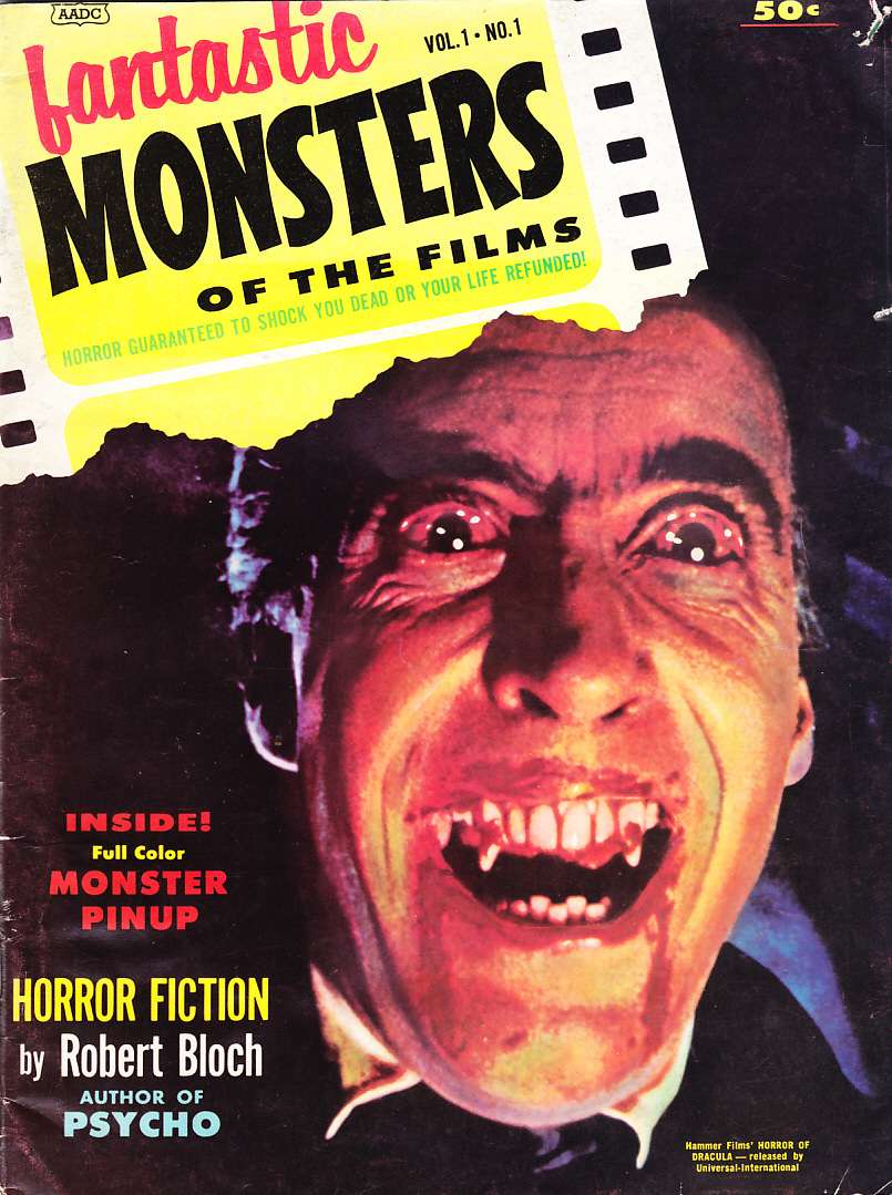 Comic Book Cover For Fantastic Monsters of the Films v1 1