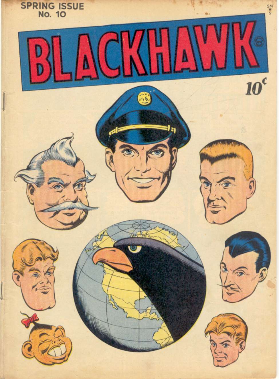 Comic Book Cover For Blackhawk 10