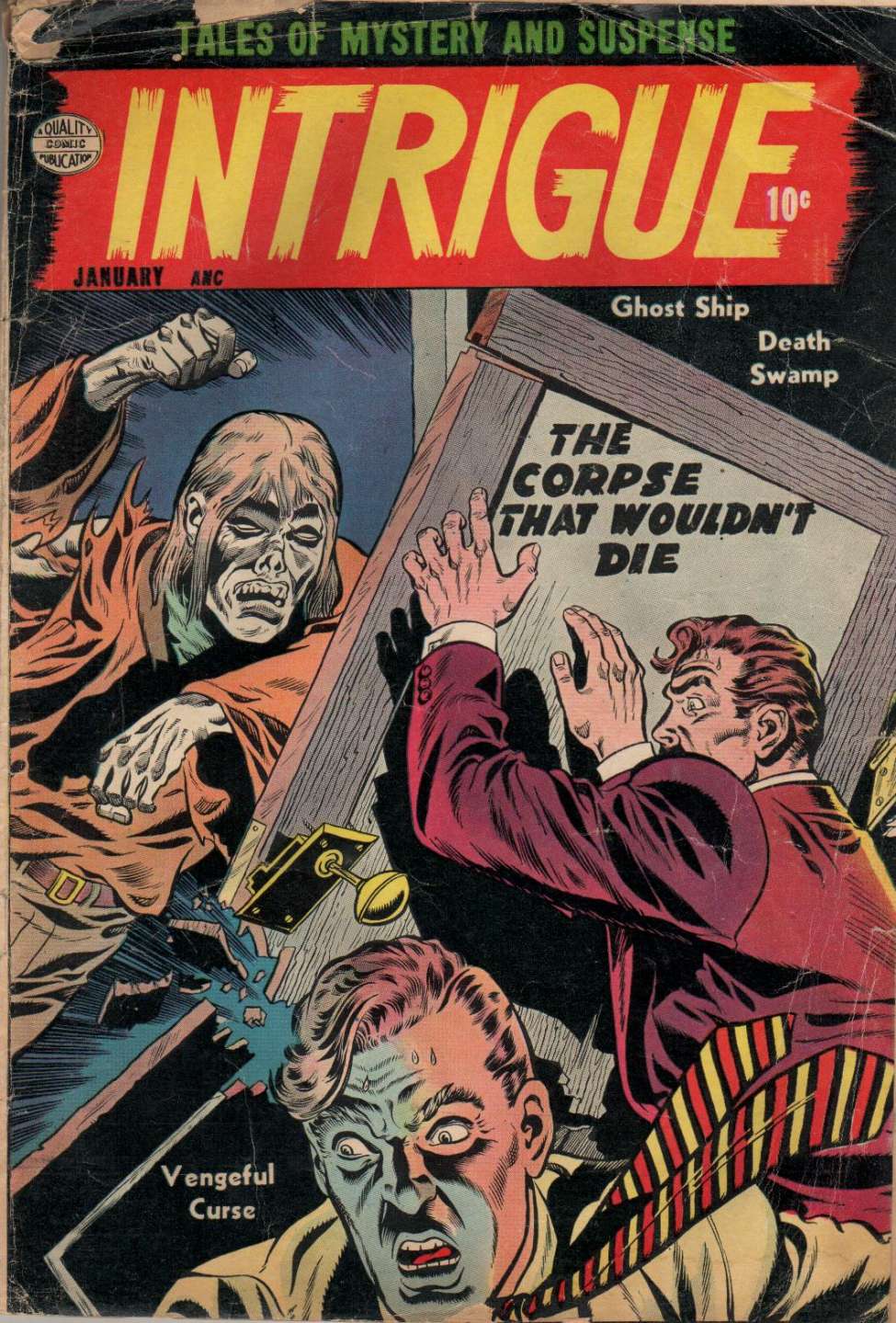 Comic Book Cover For Intrigue 1