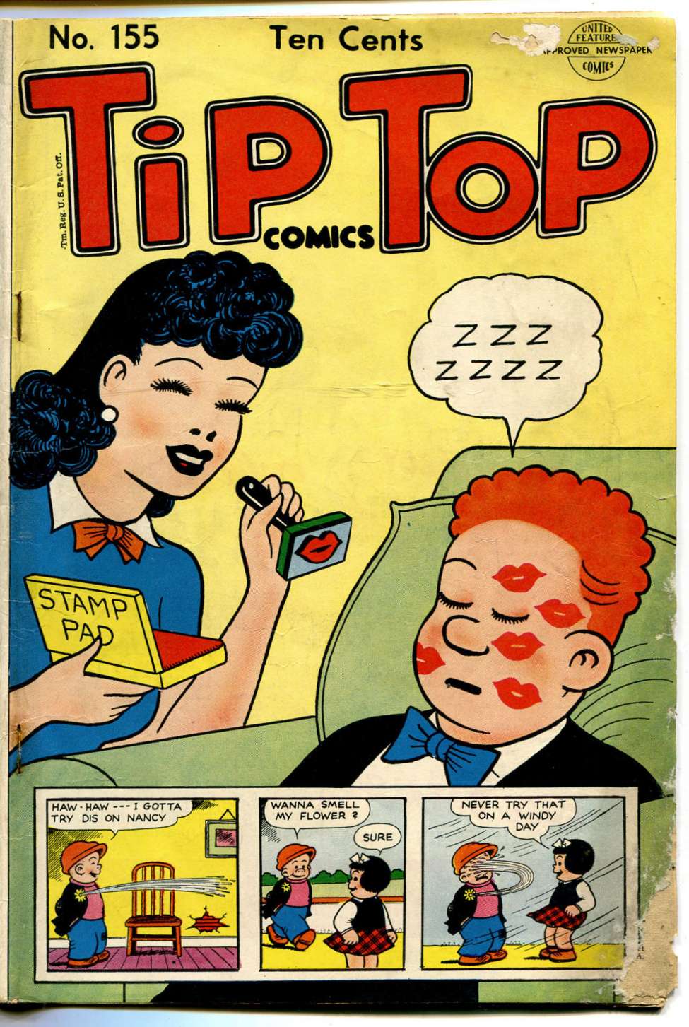 Book Cover For Tip Top Comics 155