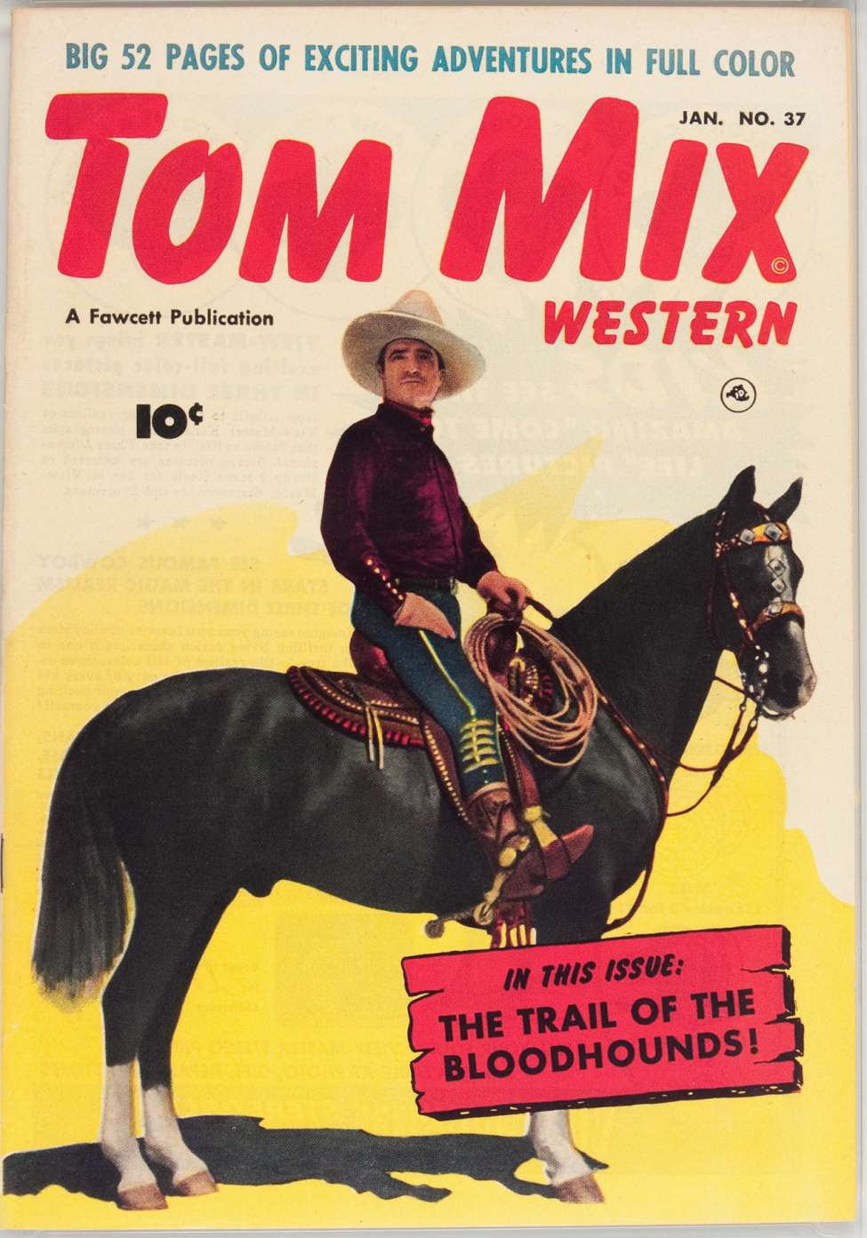 Book Cover For Tom Mix Western 37