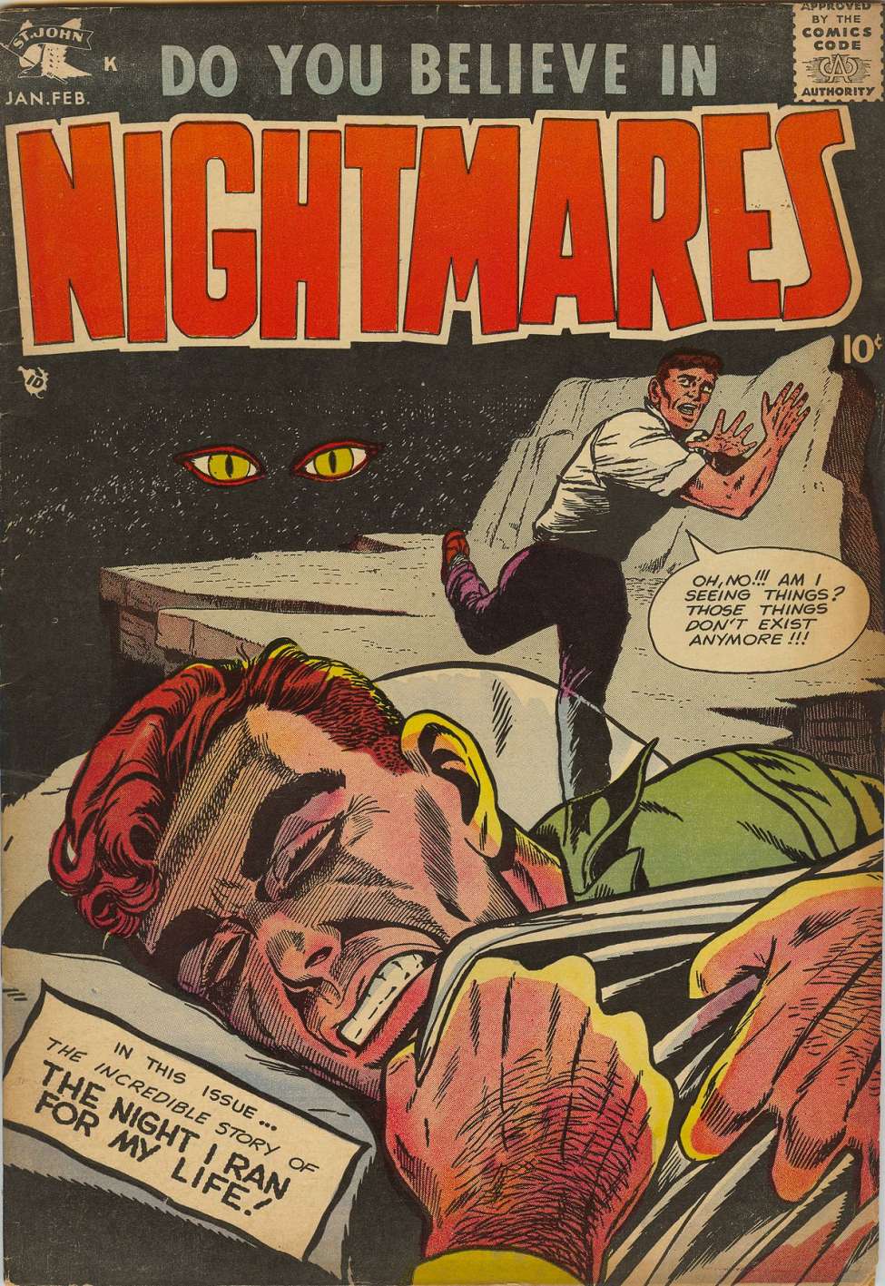 Comic Book Cover For Do You Believe In Nightmares 2