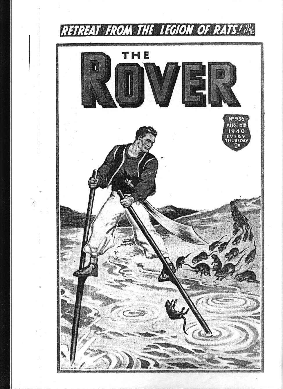 Book Cover For The Rover 956