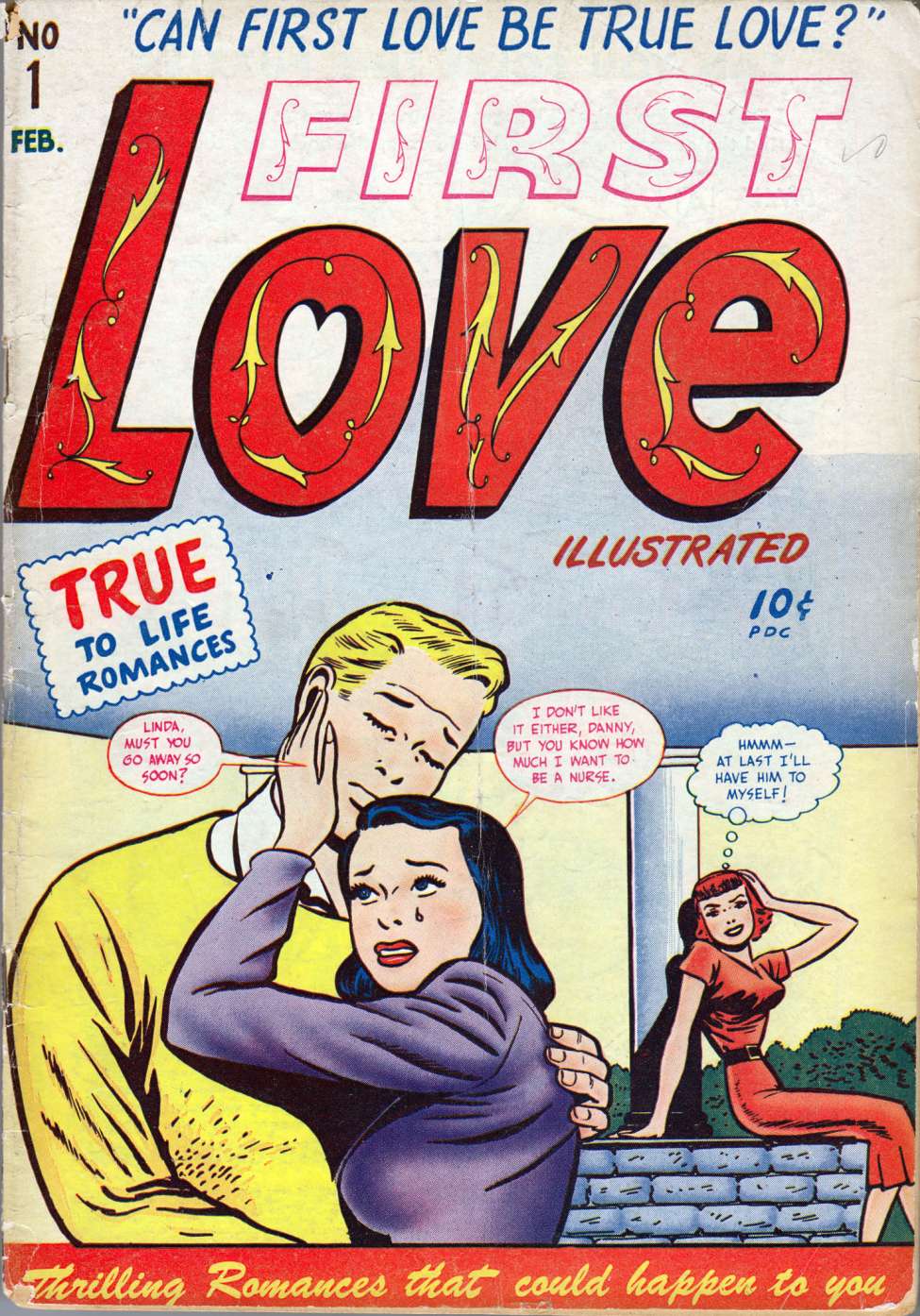 Comic Book Cover For First Love Illustrated 1 - Version 1