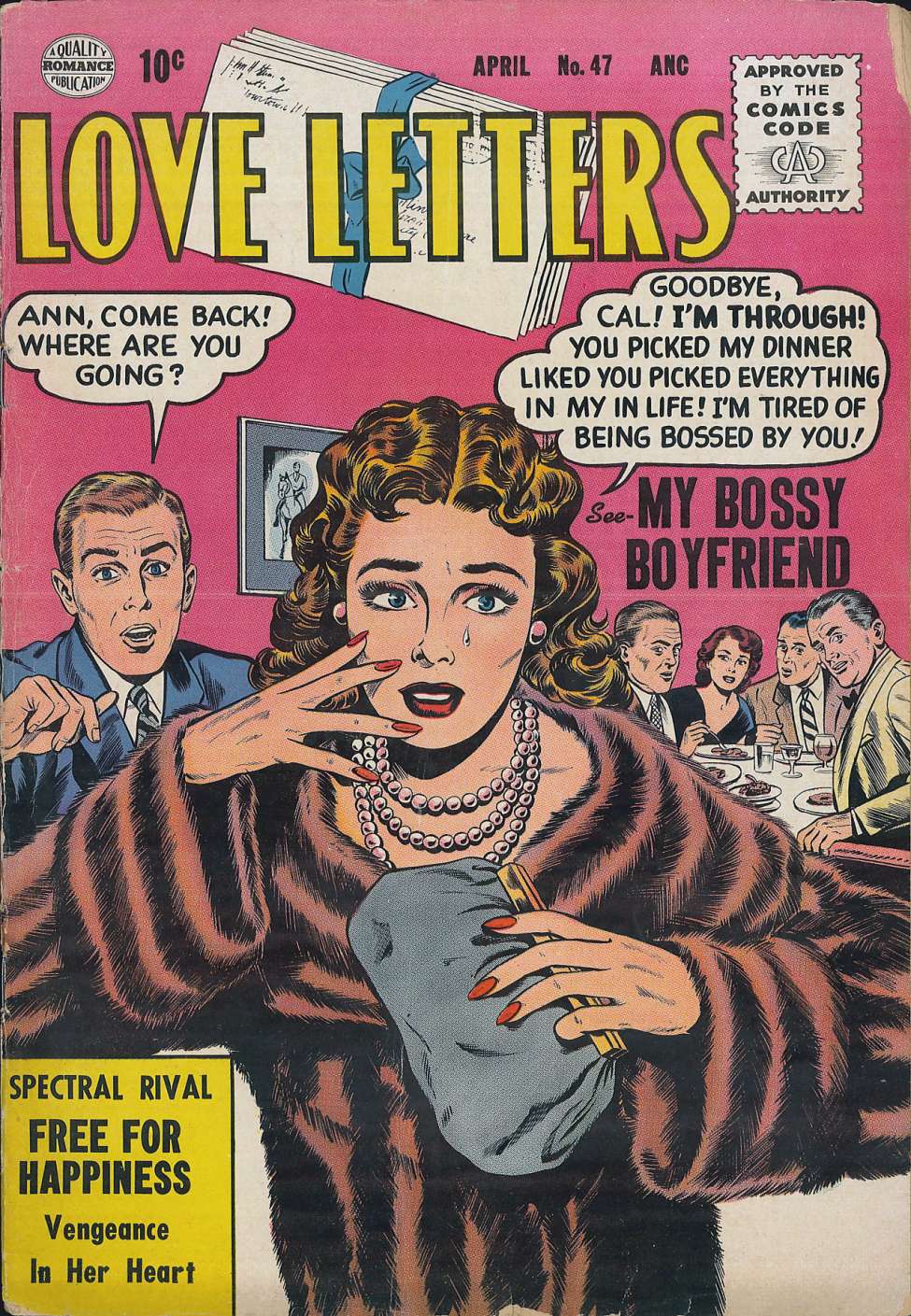 Comic Book Cover For Love Letters 47