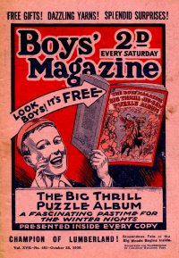 Large Thumbnail For Boys' Magazine 451