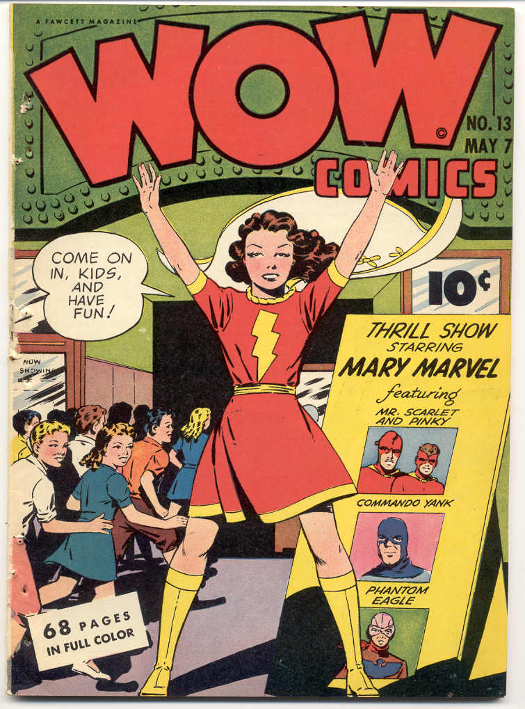 Comic Book Cover For Wow Comics 13
