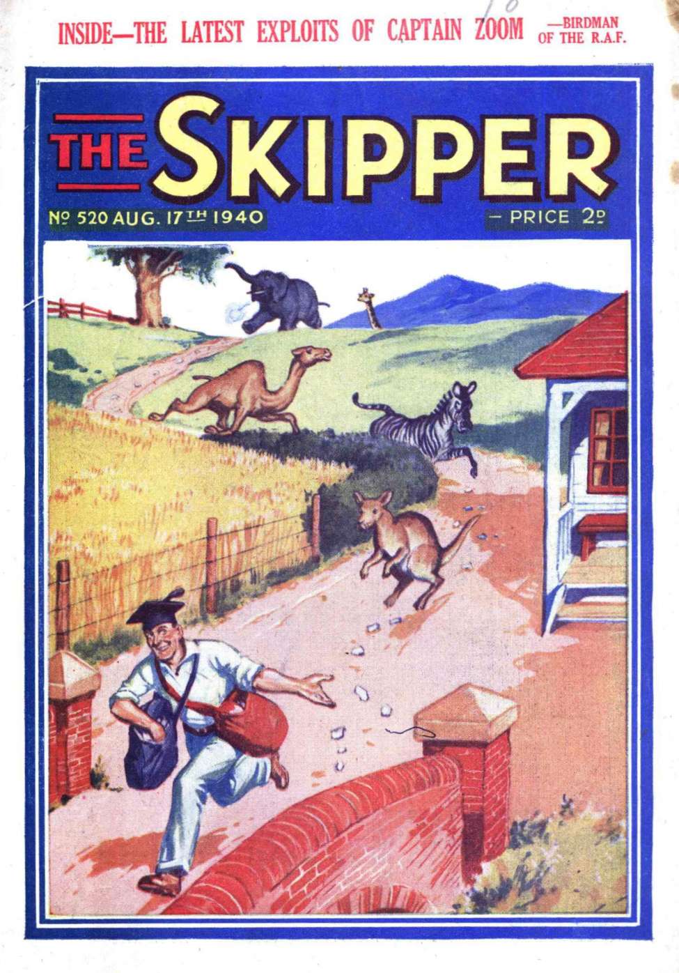Comic Book Cover For The Skipper 520