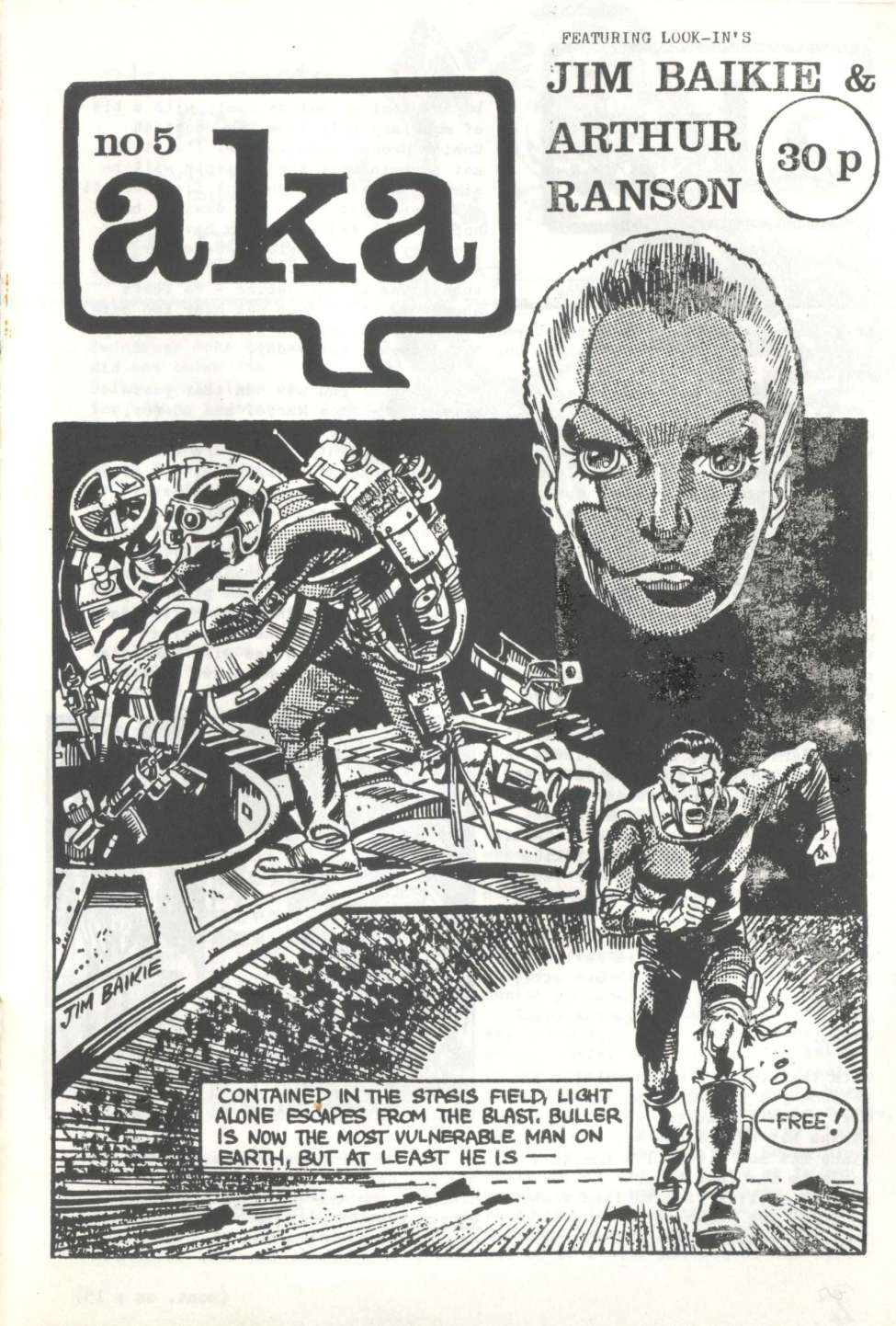 Comic Book Cover For AKA 5