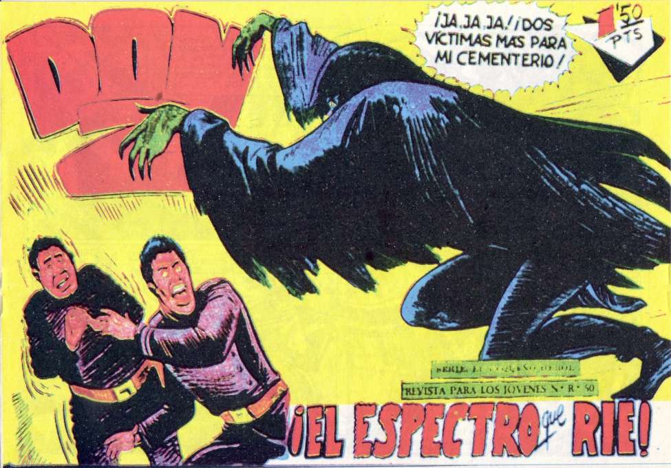 Comic Book Cover For Don Z 62 - ¡El Espectro Que Rie!