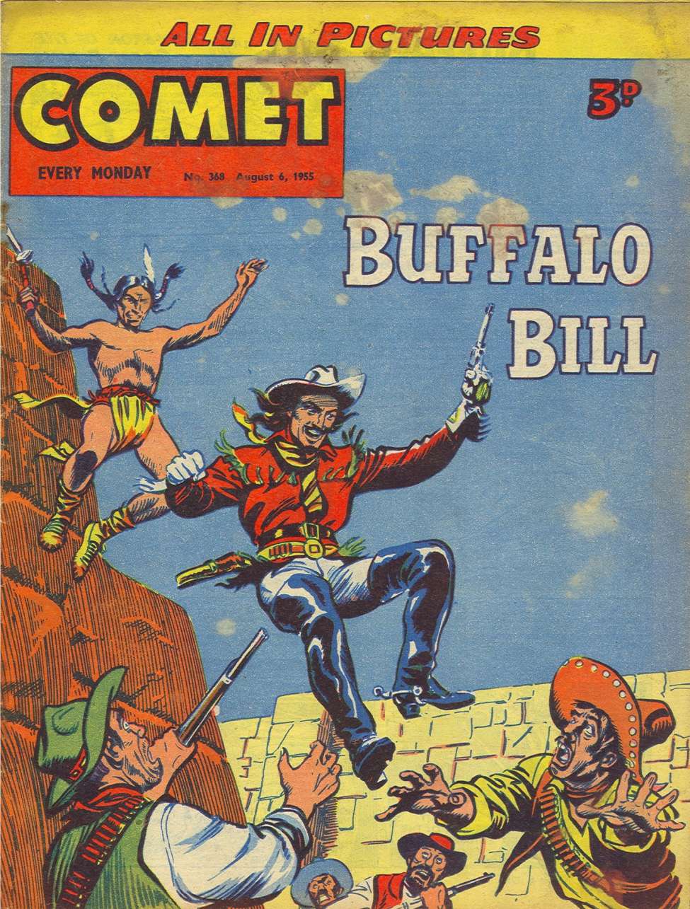 Comic Book Cover For The Comet 368