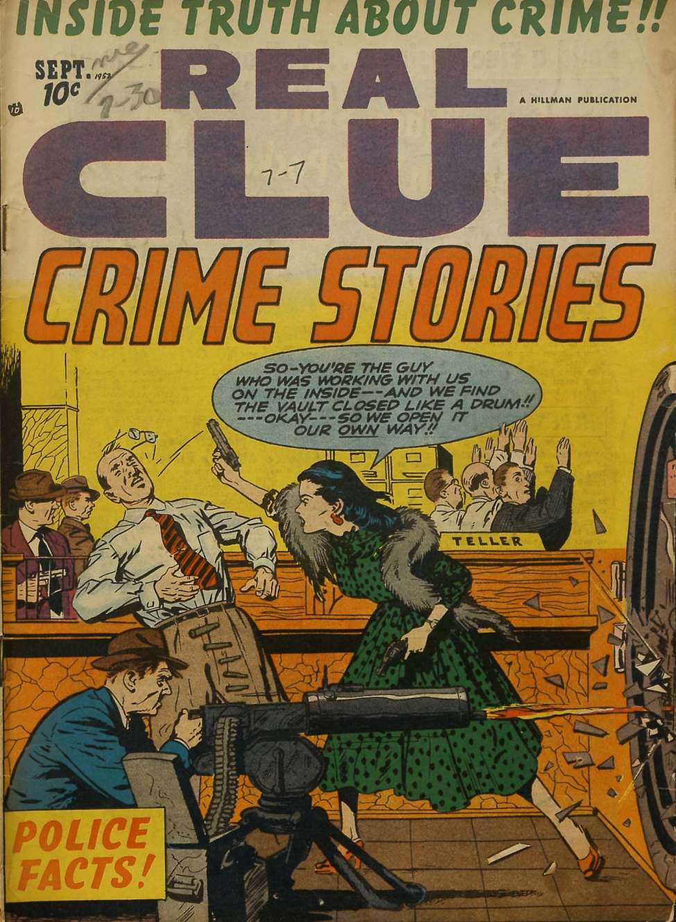 Book Cover For Real Clue Crime Stories v7 7 (alt)