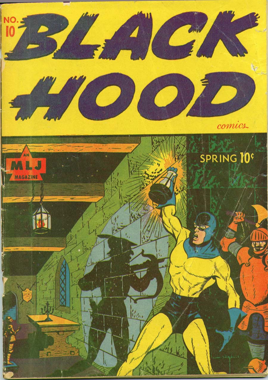 Comic Book Cover For Black Hood Comics 10