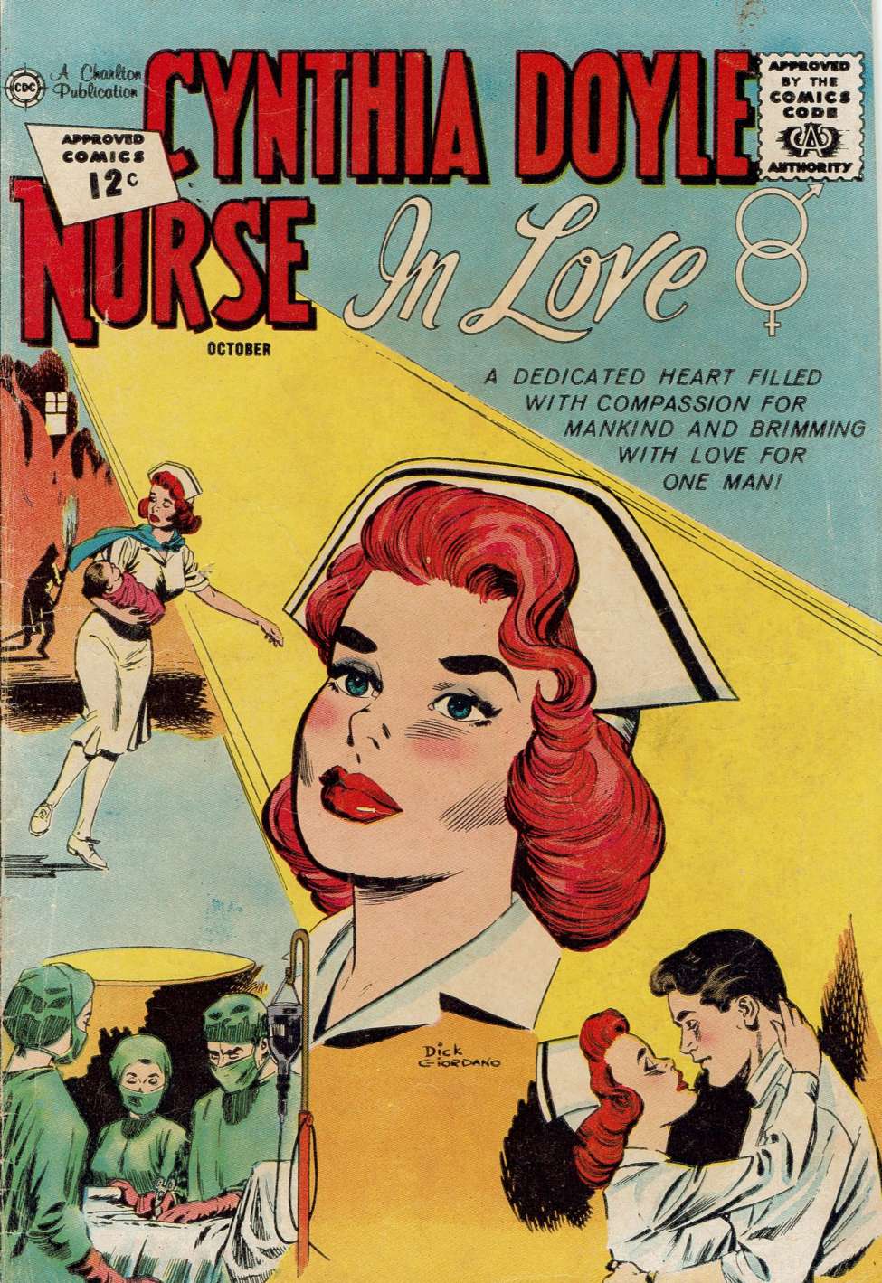 Comic Book Cover For Cynthia Doyle, Nurse in Love 66 - Version 2