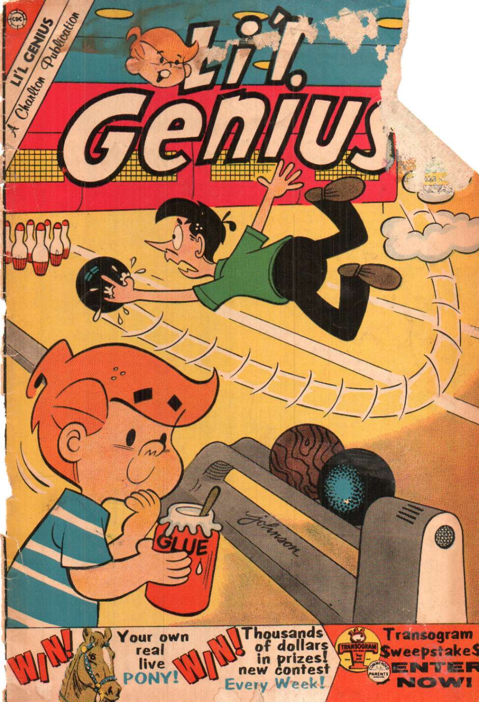 Book Cover For Li'l Genius 27