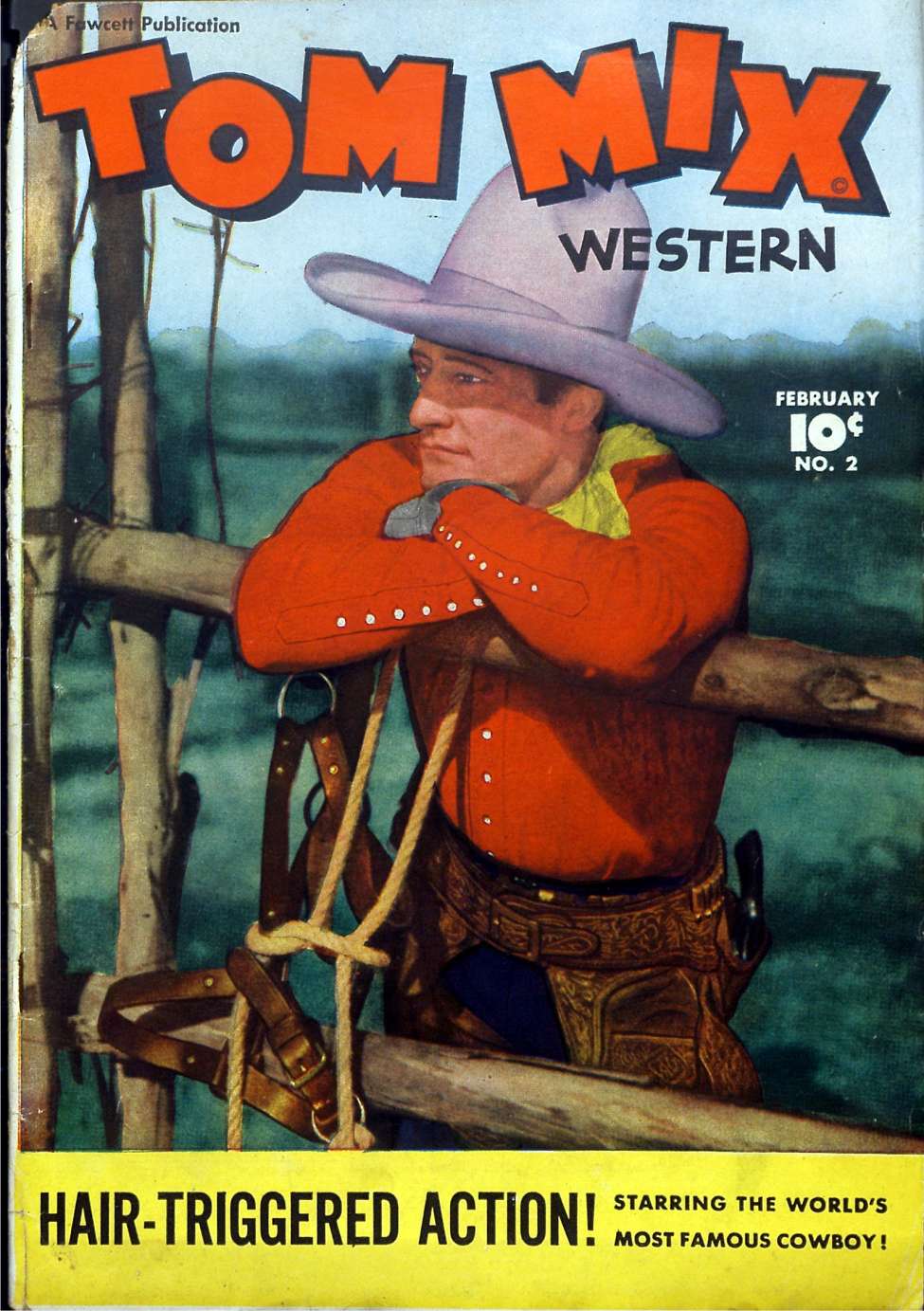 Comic Book Cover For Tom Mix Western 2